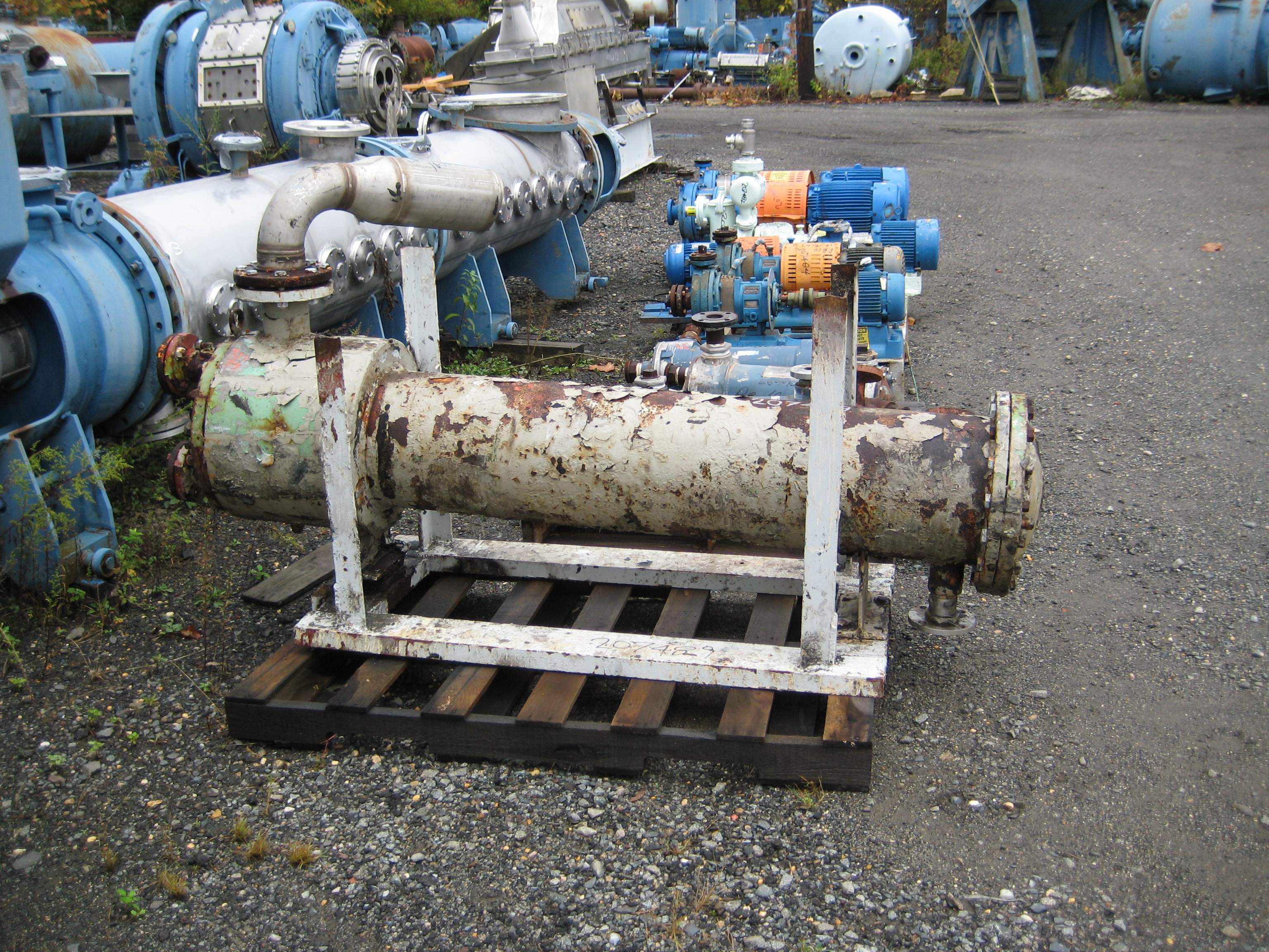 IPP# 207489, 5.6 m² (60 ft²)  Stainless Steel 321 Shell and Tube Heat Exchanger For Sale