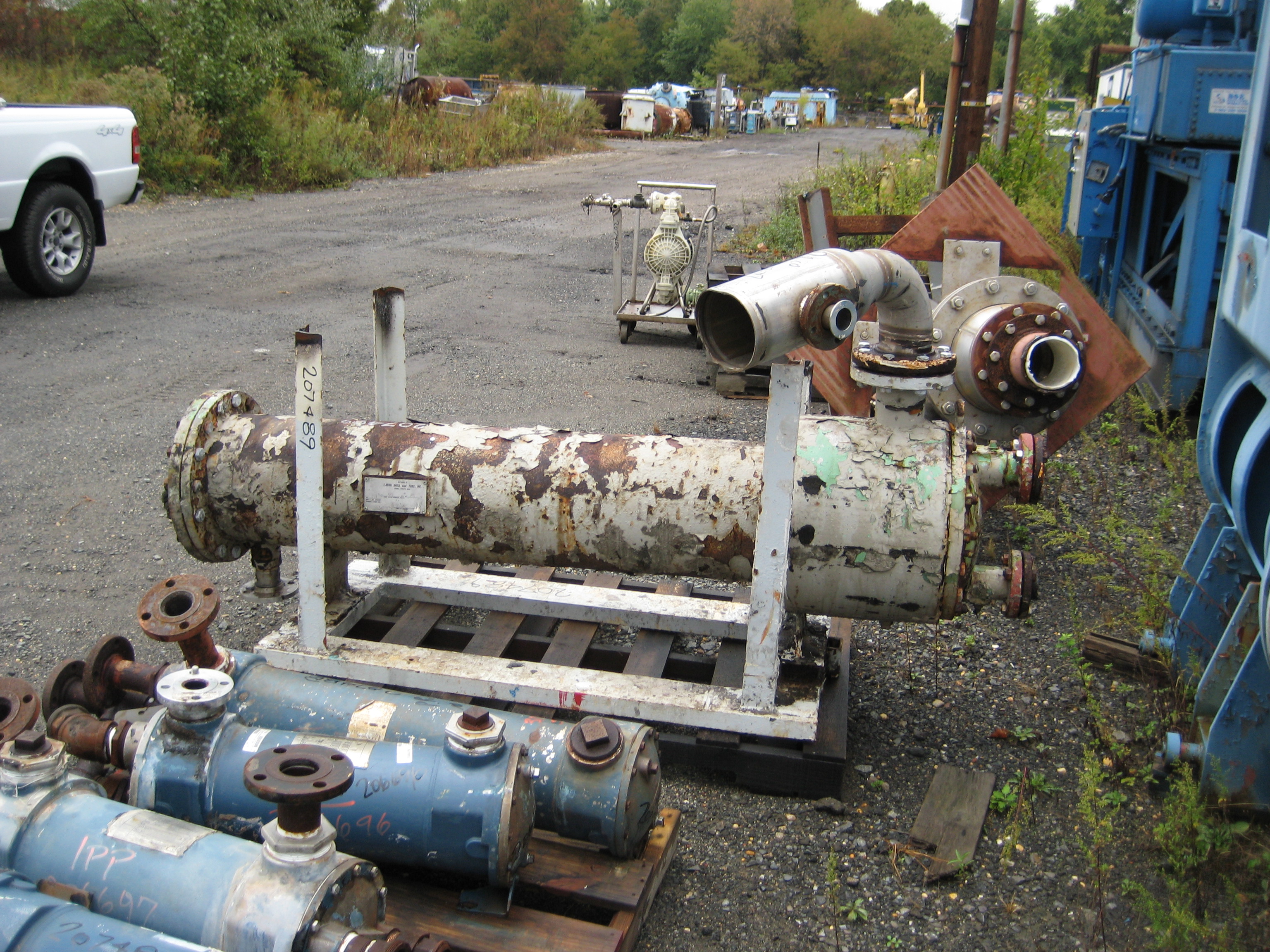 IPP# 207489, 5.6 m² (60 ft²)  Stainless Steel 321 Shell and Tube Heat Exchanger For Sale