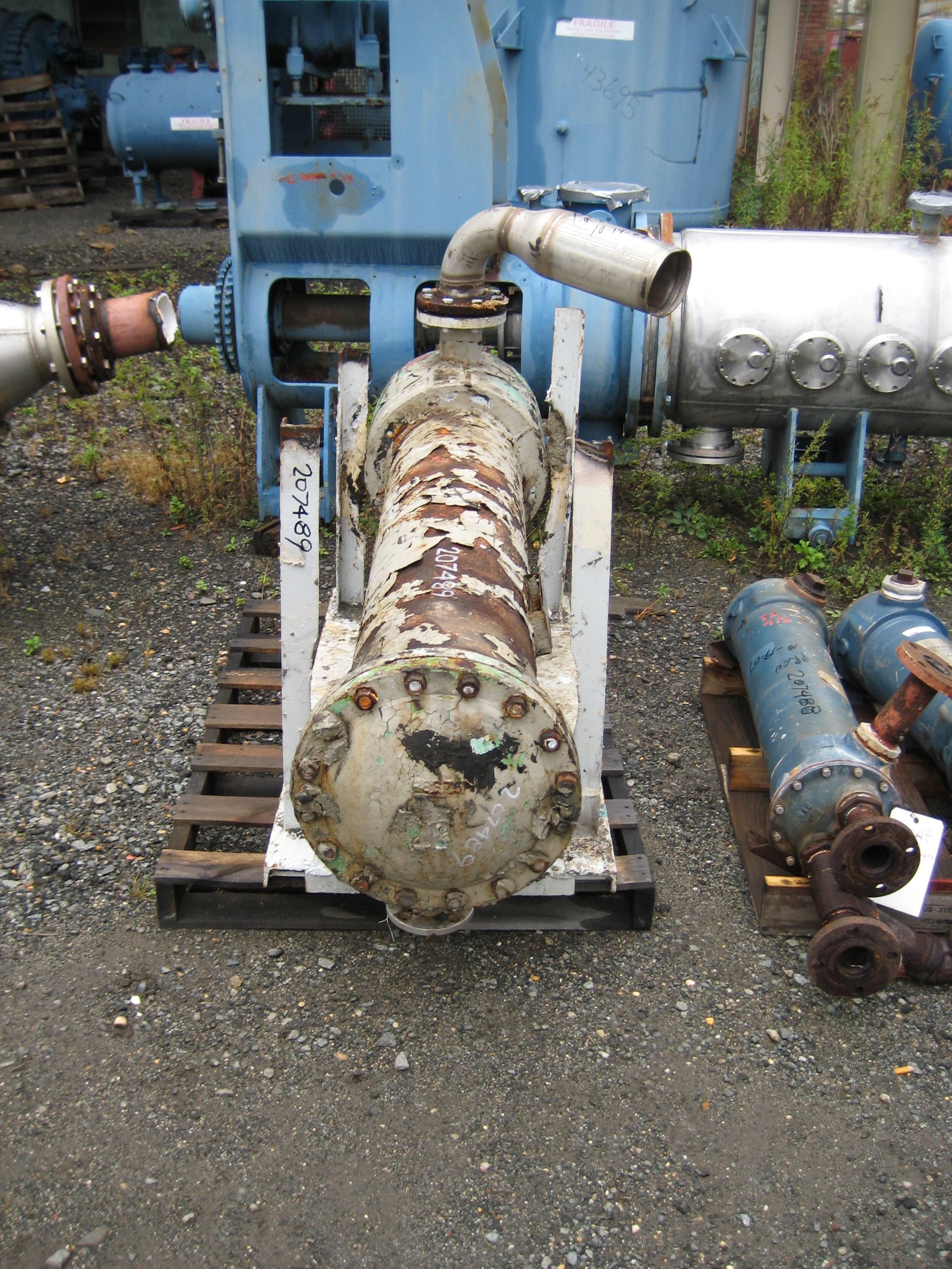 IPP# 207489, 5.6 m² (60 ft²)  Stainless Steel 321 Shell and Tube Heat Exchanger For Sale