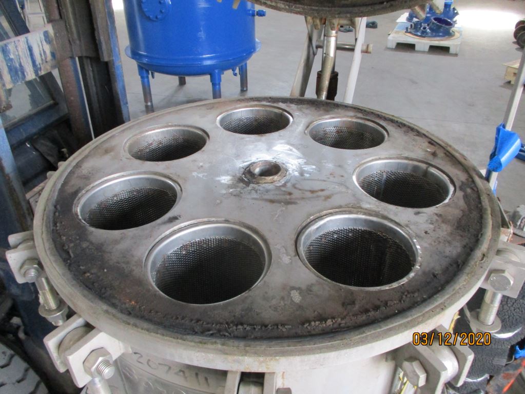 0.41 m² (4.4 ft²) Stainless Steel 316 Basket Filter For Sale - IPP# 207411