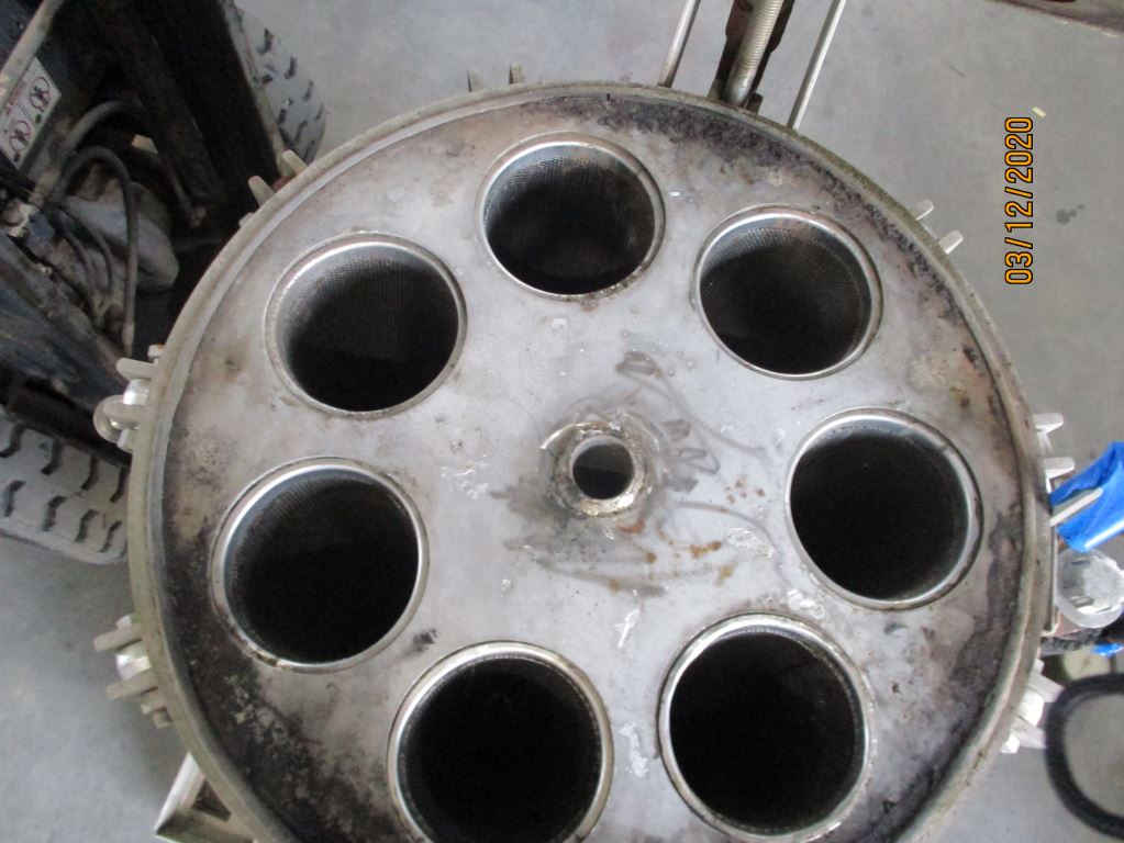  0.41 m² (4.4 ft²) Stainless Steel 316 Basket Filter For Sale - IPP# 207411