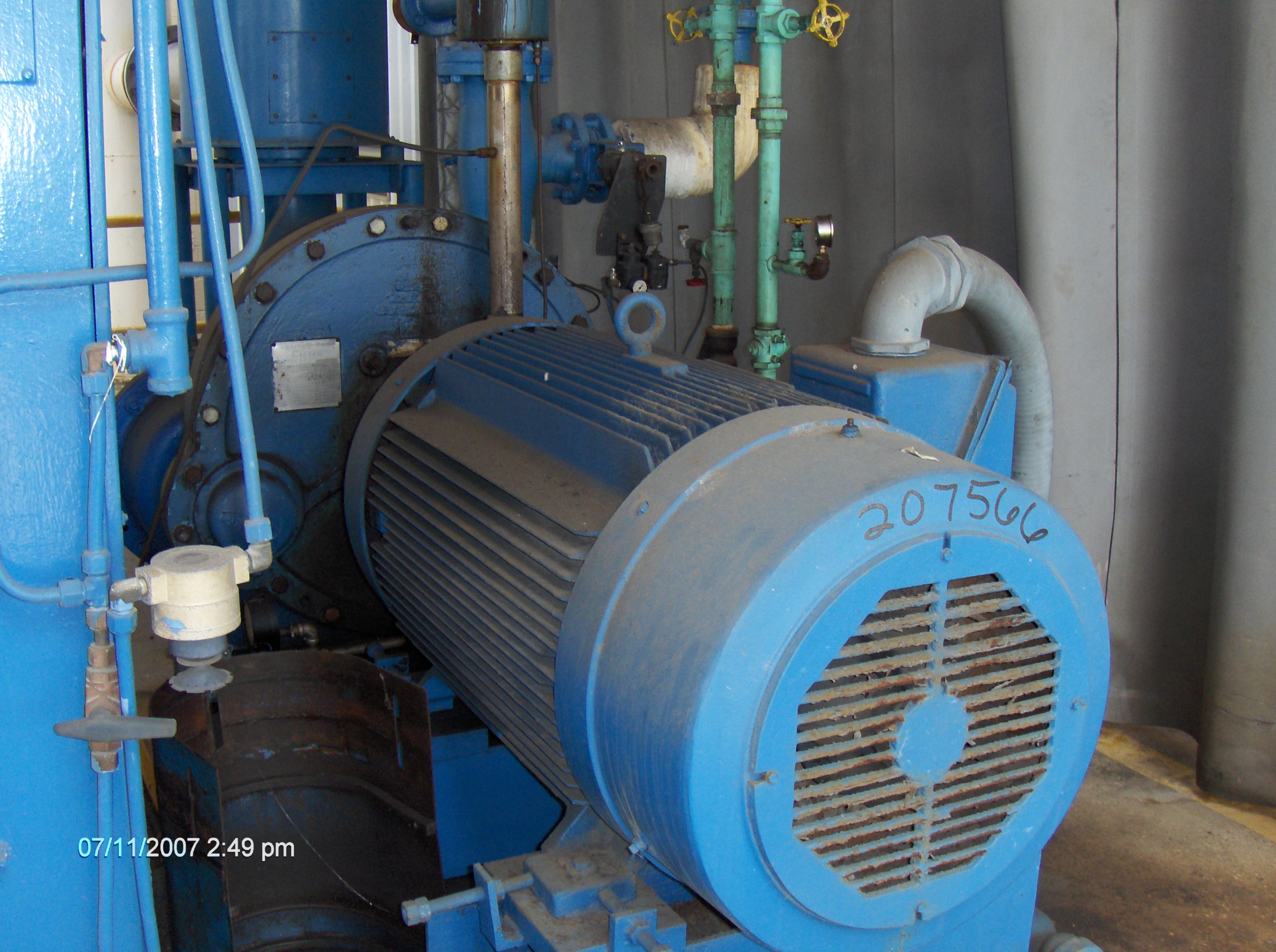 IPP# 207566, 3,653 m3/h (2,150 CFM)   Centrifugal Compressor For Sale