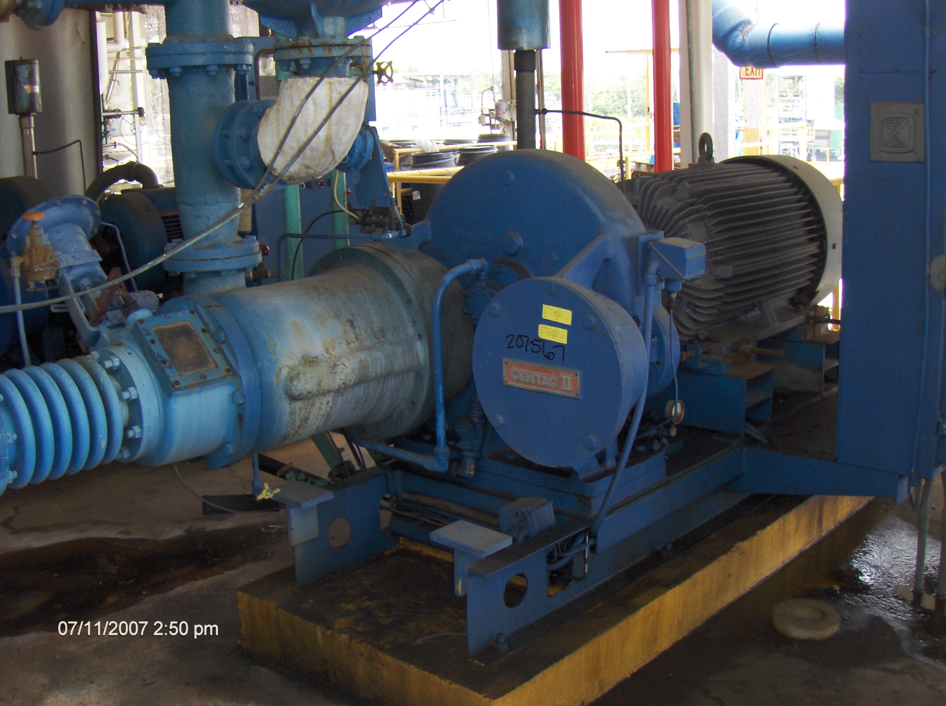 IPP# 207567, 3,653 m3/h (2,150 CFM)   Centrifugal Compressor For Sale