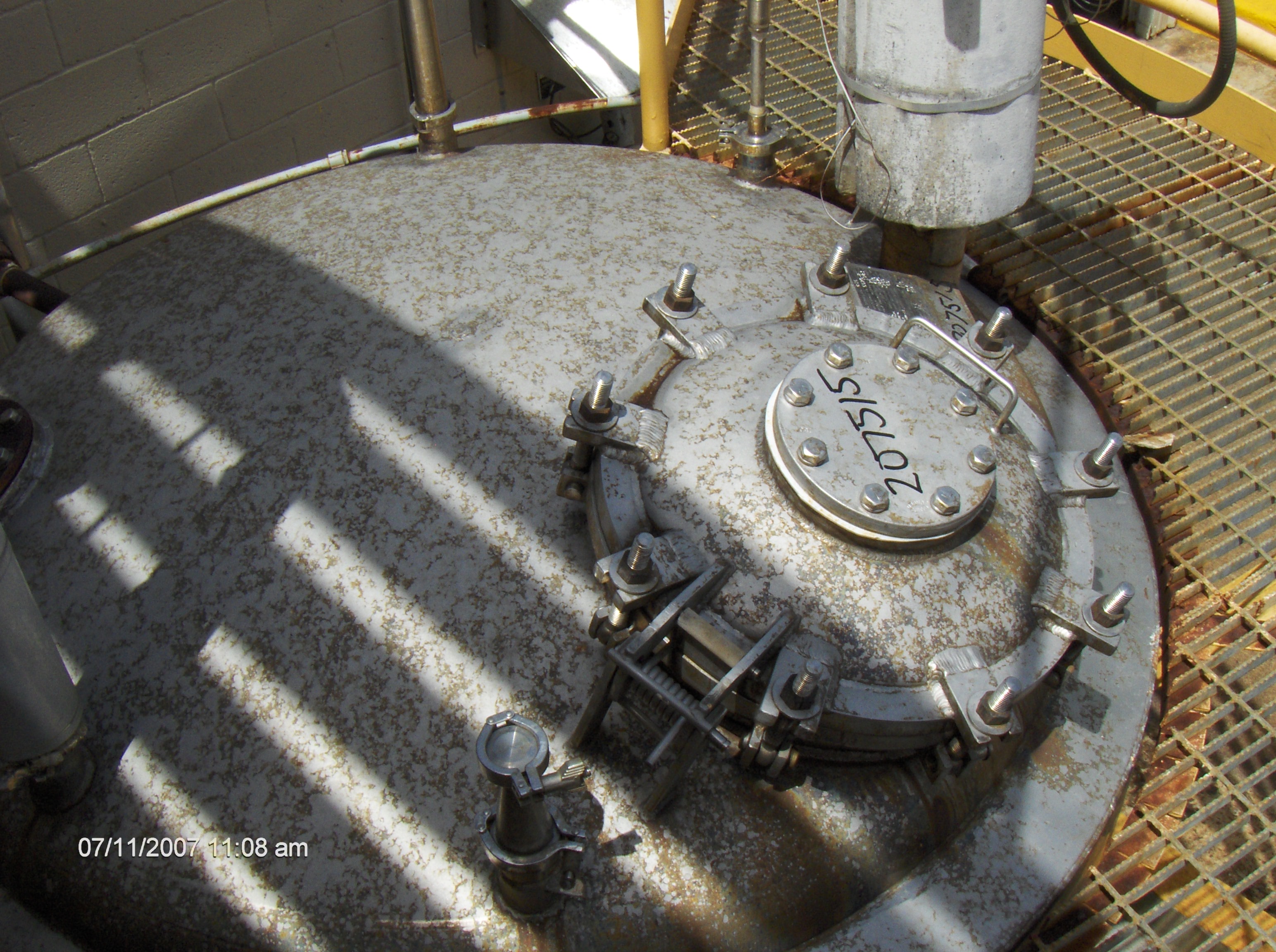   Tank 2,850 L (750 gallons) Stainless Steel 316 For Sale - IPP# 207515