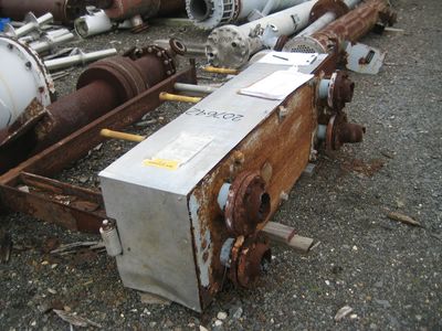 IPP# 207642, 13.9 m² (150 ft²)  Stainless Steel 304 Plate and Frame Heat Exchanger For Sale