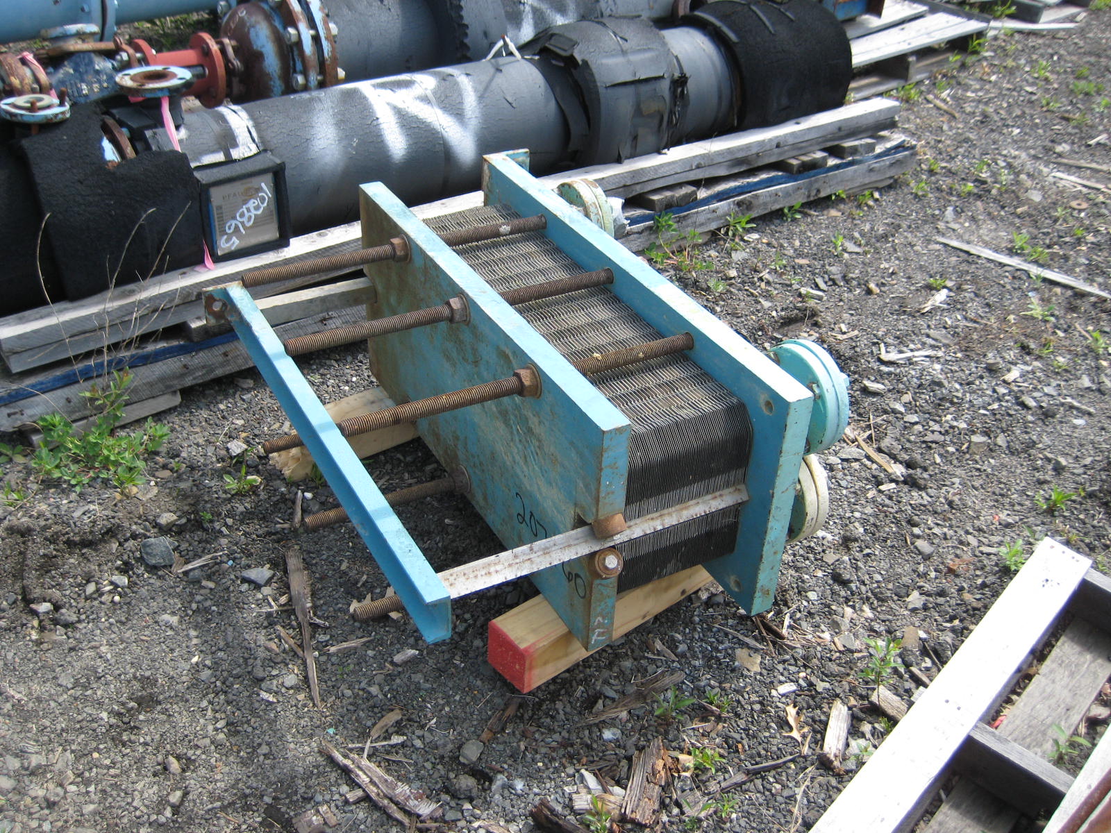 IPP# 207660, 4.6 m² (50 ft²)  Titanium Plate and Frame Heat Exchanger For Sale