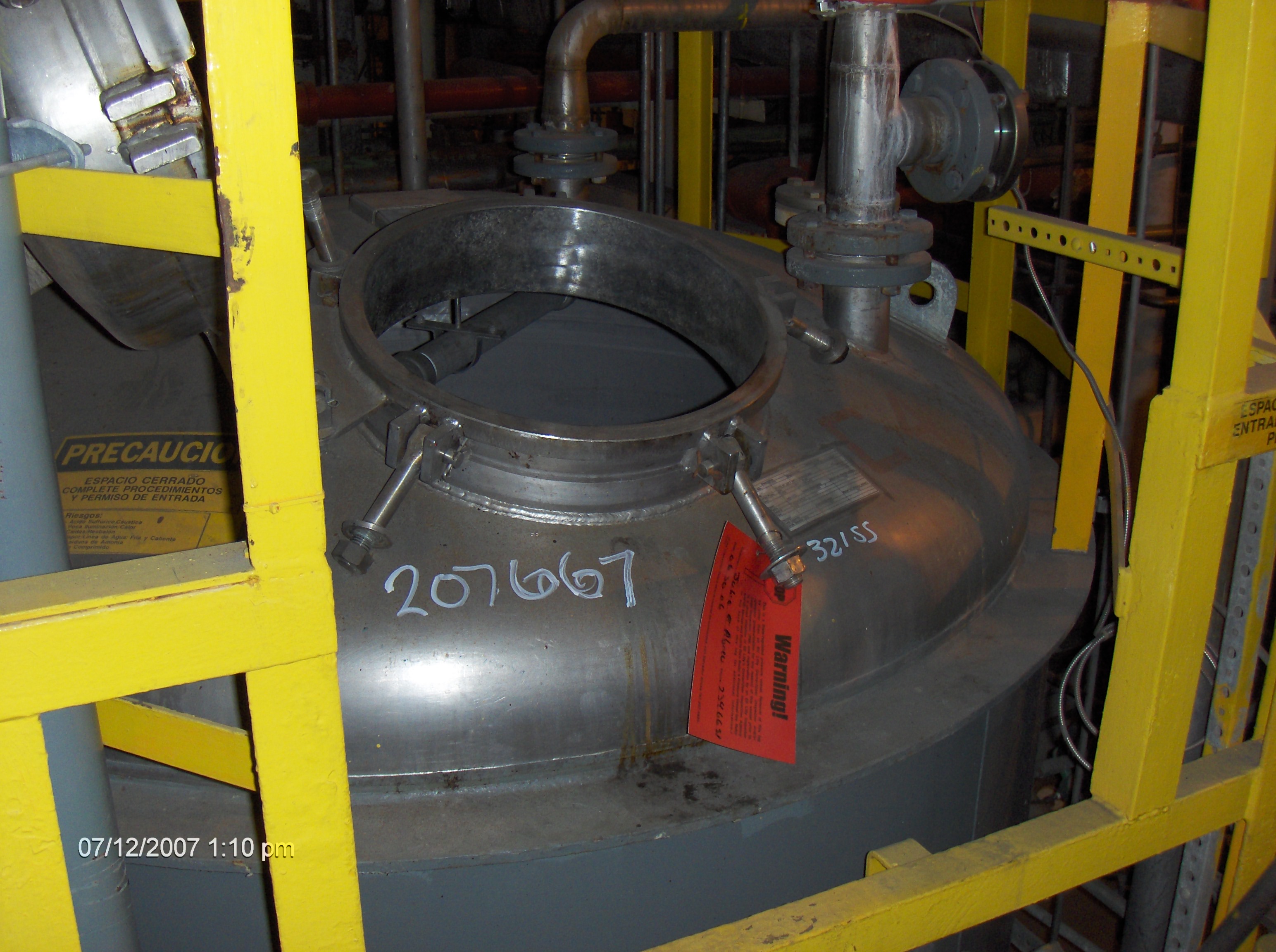 IPP# 207667, 11,356 L (3,000 gallons)  Stainless Steel 304  Tank For Sale