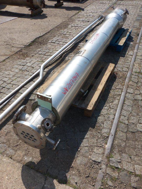 IPP# 207947, 100 kg/h (220.5 lb/h)  Stainless Steel Austentic Rising/Falling Film Evaporator For Sale