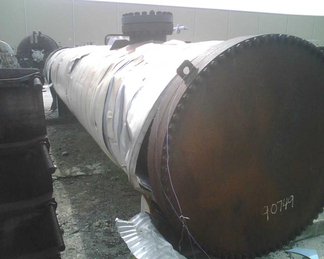 IPP# 207970, 854.7 m² (9,200 ft²)  Stainless Steel Austentic Shell and Tube Heat Exchanger For Sale