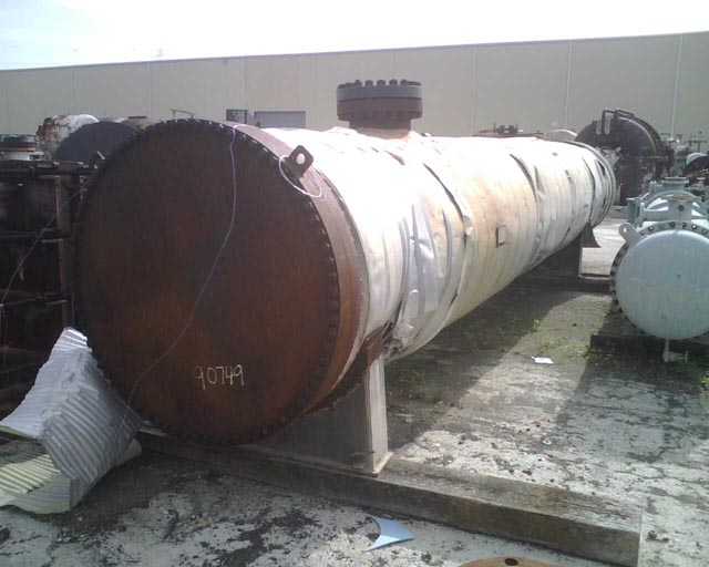 IPP# 207970, 854.7 m² (9,200 ft²)  Stainless Steel Austentic Shell and Tube Heat Exchanger For Sale