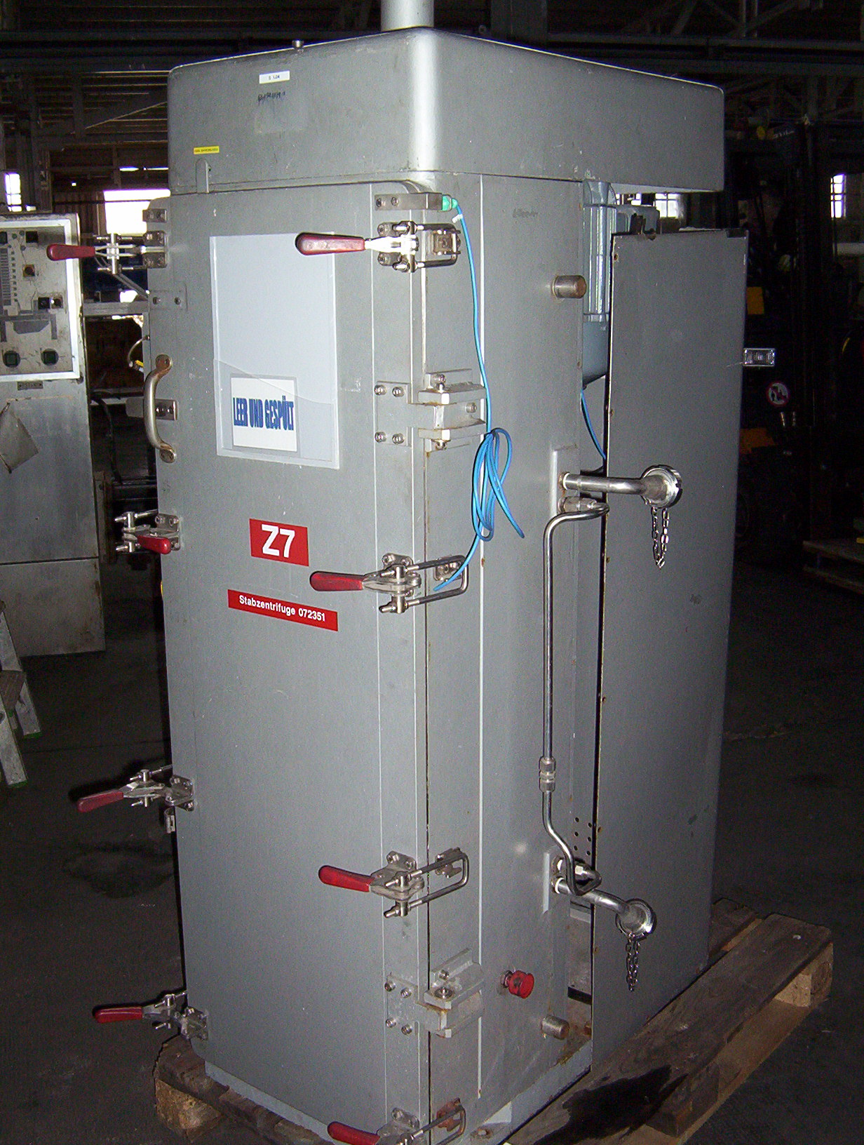 IPP# 207987, 2.2 kW (3 HP)  Stainless Steel Austentic  Centrifuge-Misc. & Hydraulic For Sale