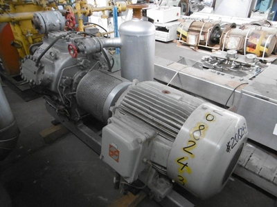 IPP# 208243, 414 m3/h (243.7 CFM)   Reciprocating Compressor For Sale