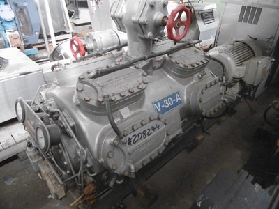 IPP# 208244, 1,102 m3/h (648.6 CFM)   Reciprocating Compressor For Sale