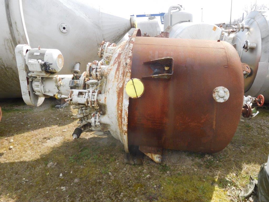 IPP# 208266, 2,000 L (528.3 gallons)  Glasslined Batch-Type Agitated Reactor For Sale