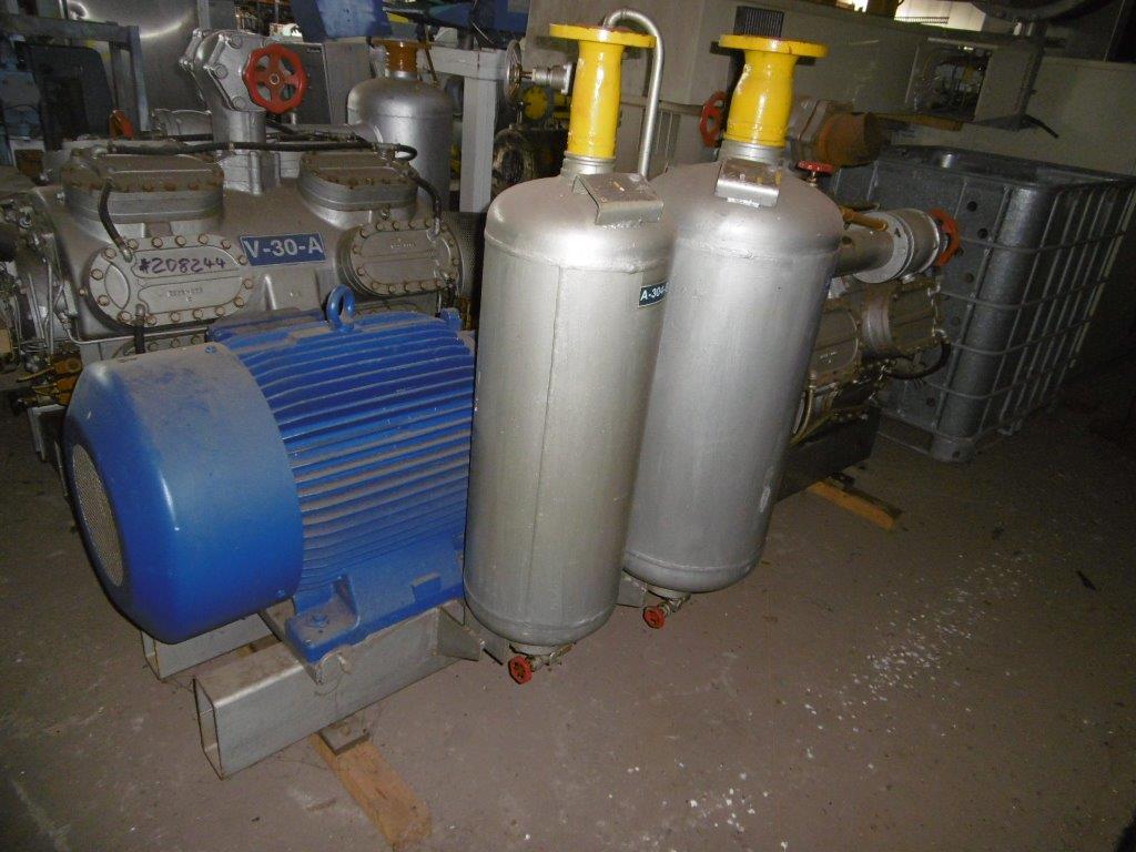 IPP# 208391, 671 m3/h (394.9 CFM)   Reciprocating Compressor For Sale