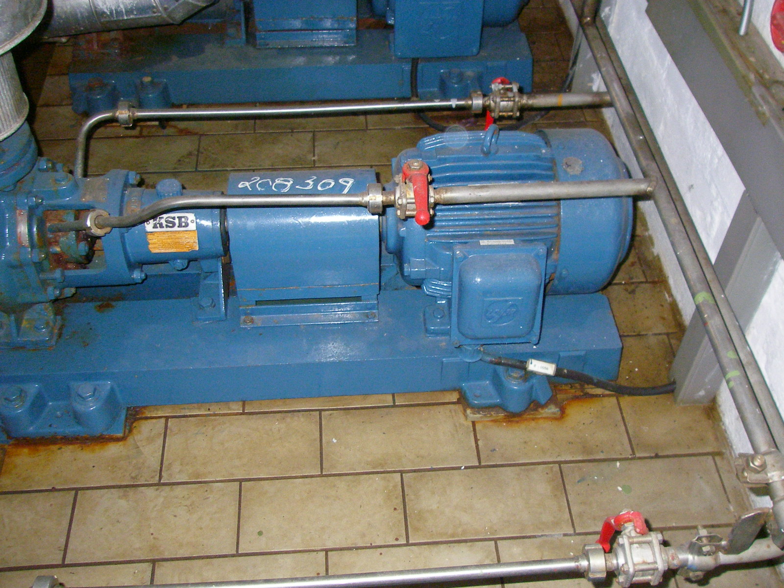 IPP# 208309, 20 m3/h (88.1 GPM)  Carbon Steel Centrifugal Pump For Sale