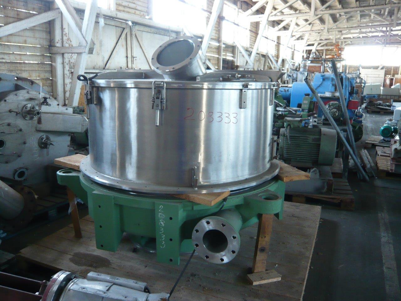 IPP# 208333, 1,250 mm (49.2 in)  Stainless Steel 316 Parts Only Centrifuge-Basket For Sale