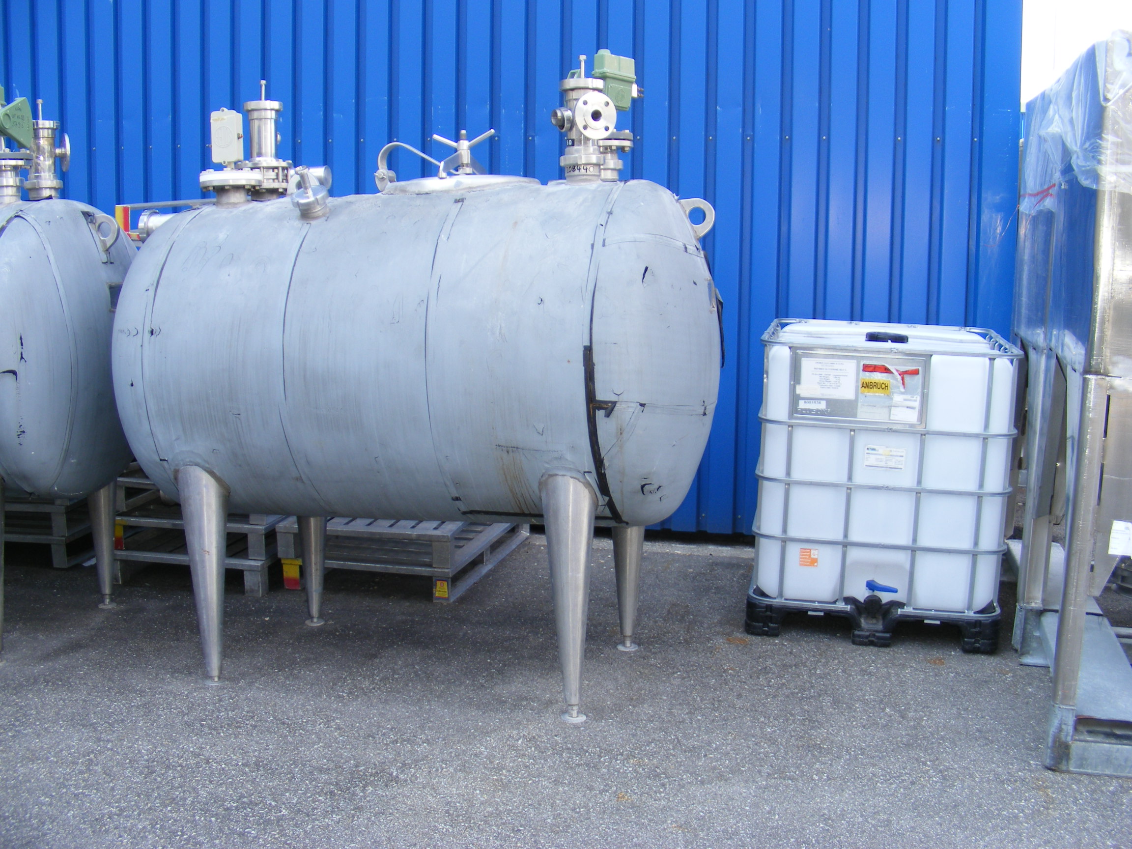 IPP# 208440, 1,600 L (422.7 gallons)  Stainless Steel 304  Tank For Sale