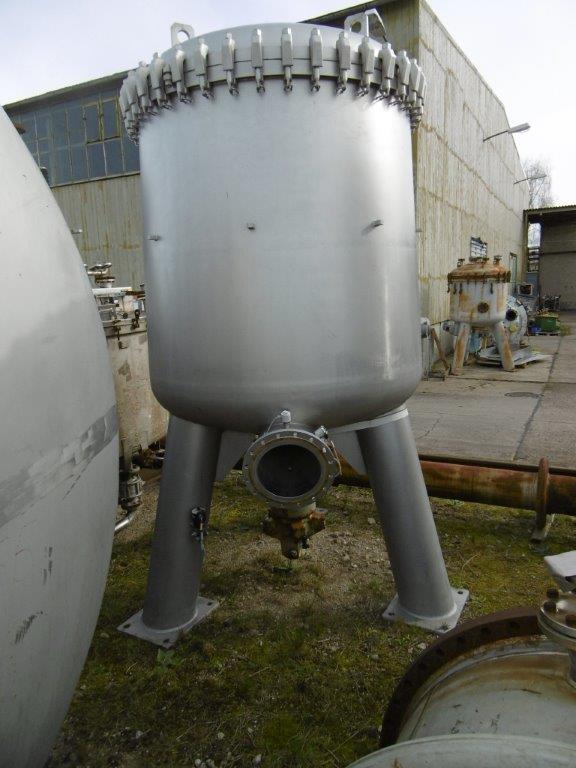 IPP# 208457, 80 m² (861.1 ft²)  Stainless Steel 321 Pressure Leaf Filter For Sale