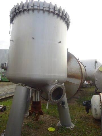 IPP# 208456, 80 m² (861.1 ft²)  Stainless Steel 321 Pressure Leaf Filter For Sale