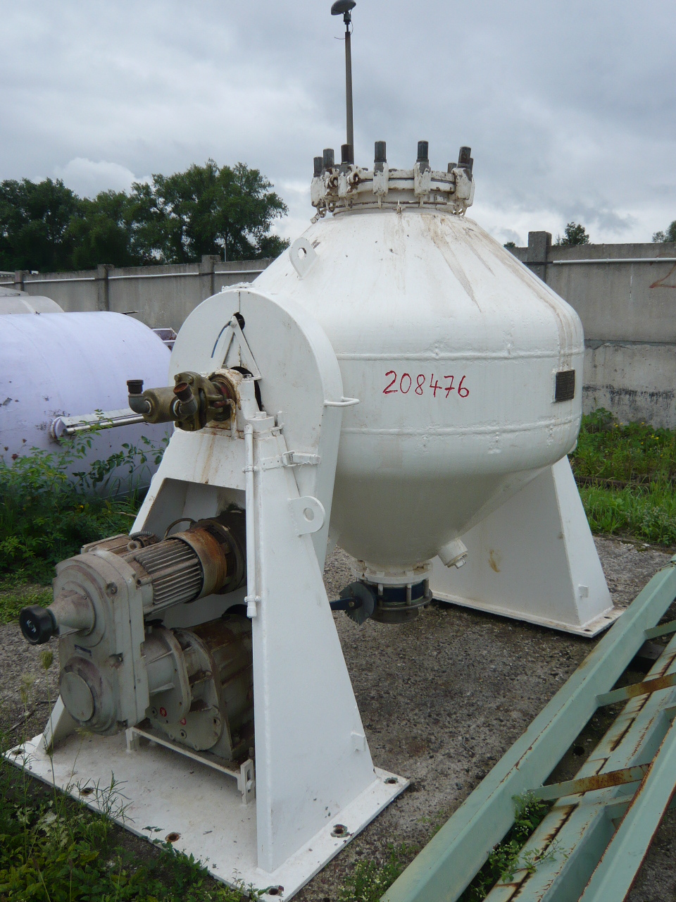 IPP# 208476, 0.99 m3 (35 ft3)  Glasslined  Dryer-Twin Shell & Double Cone For Sale