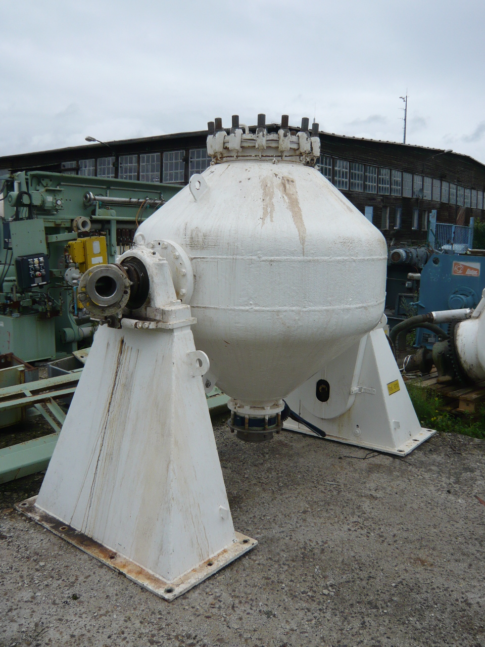 IPP# 208476, 0.99 m3 (35 ft3)  Glasslined  Dryer-Twin Shell & Double Cone For Sale