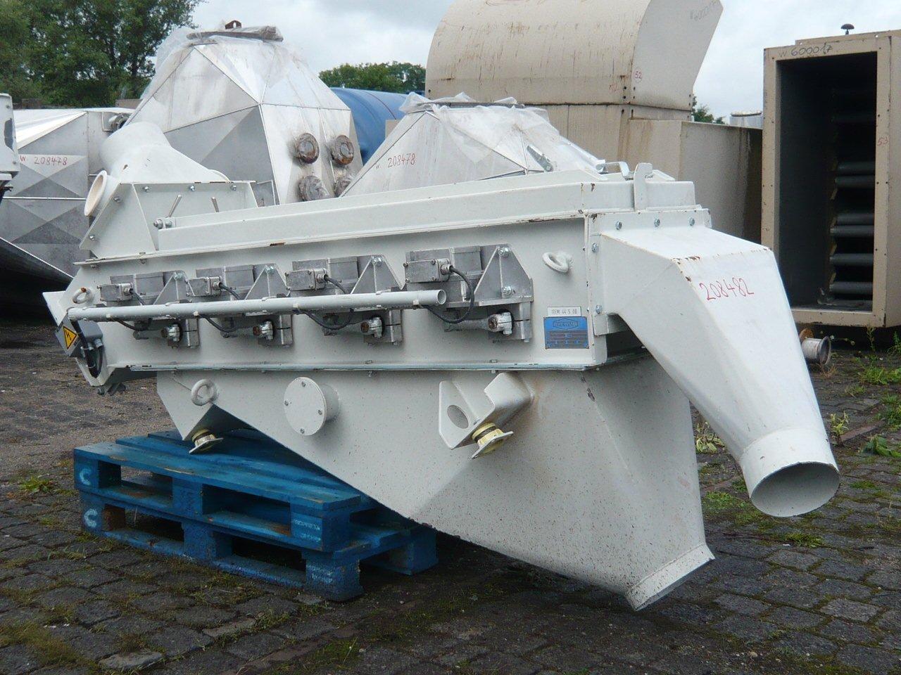 IPP# 208482, 500 mm (19.7 in)  Carbon Steel Separators  Screener For Sale