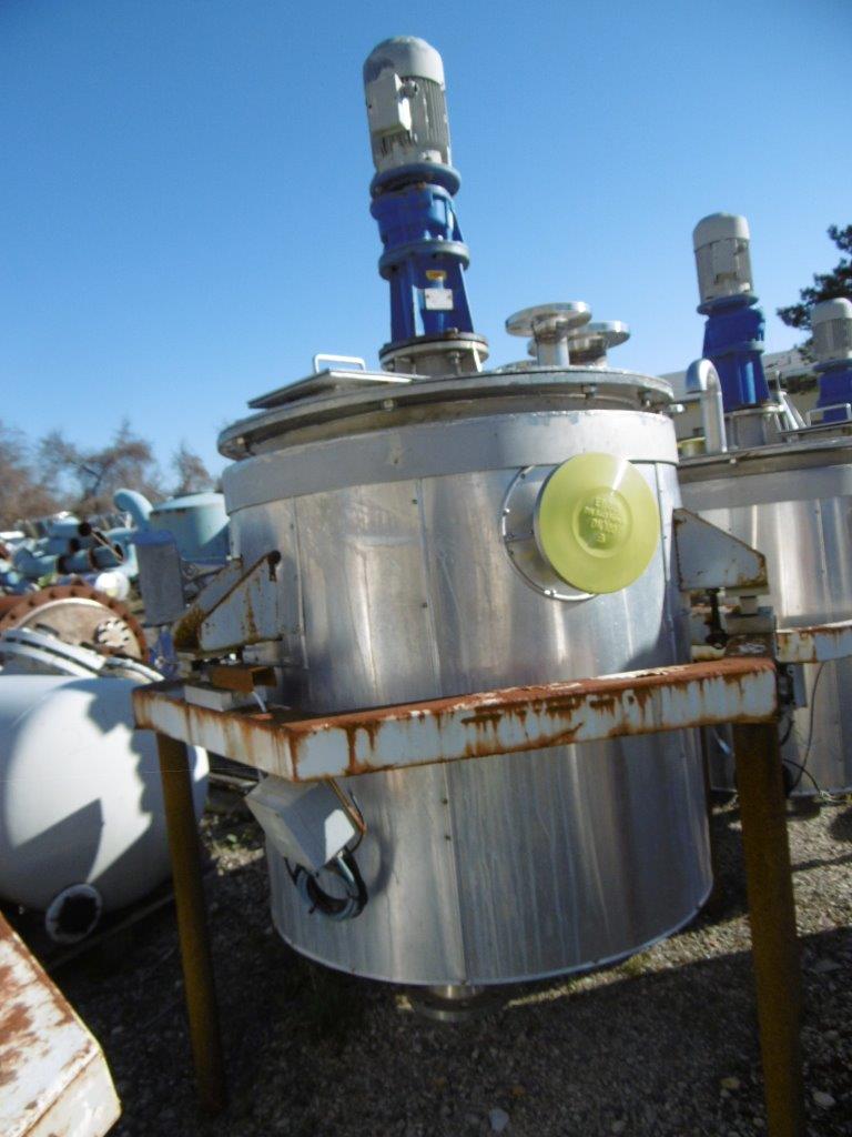 IPP# 208490, 500 L (132.1 gallons)  Stainless Steel 316  Tank For Sale