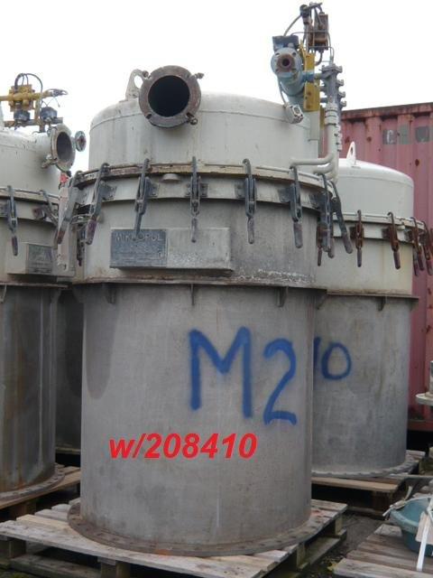 IPP# 208410, 20 m3 (706.3 ft3)  Stainless Steel 321  Mixer-Ribbon & Paddle For Sale