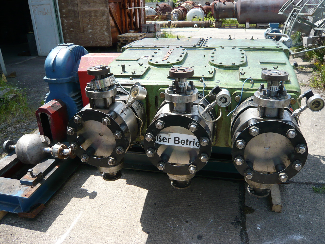 IPP# 208417, 100 m3/h (440.3 GPM)  Stainless Steel Austentic Reciprocating Pump For Sale