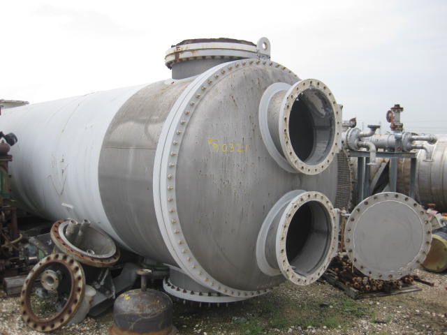 IPP# 208514, 761.8 m² (8,200 ft²)  Stainless Steel 304 Shell and Tube Heat Exchanger For Sale