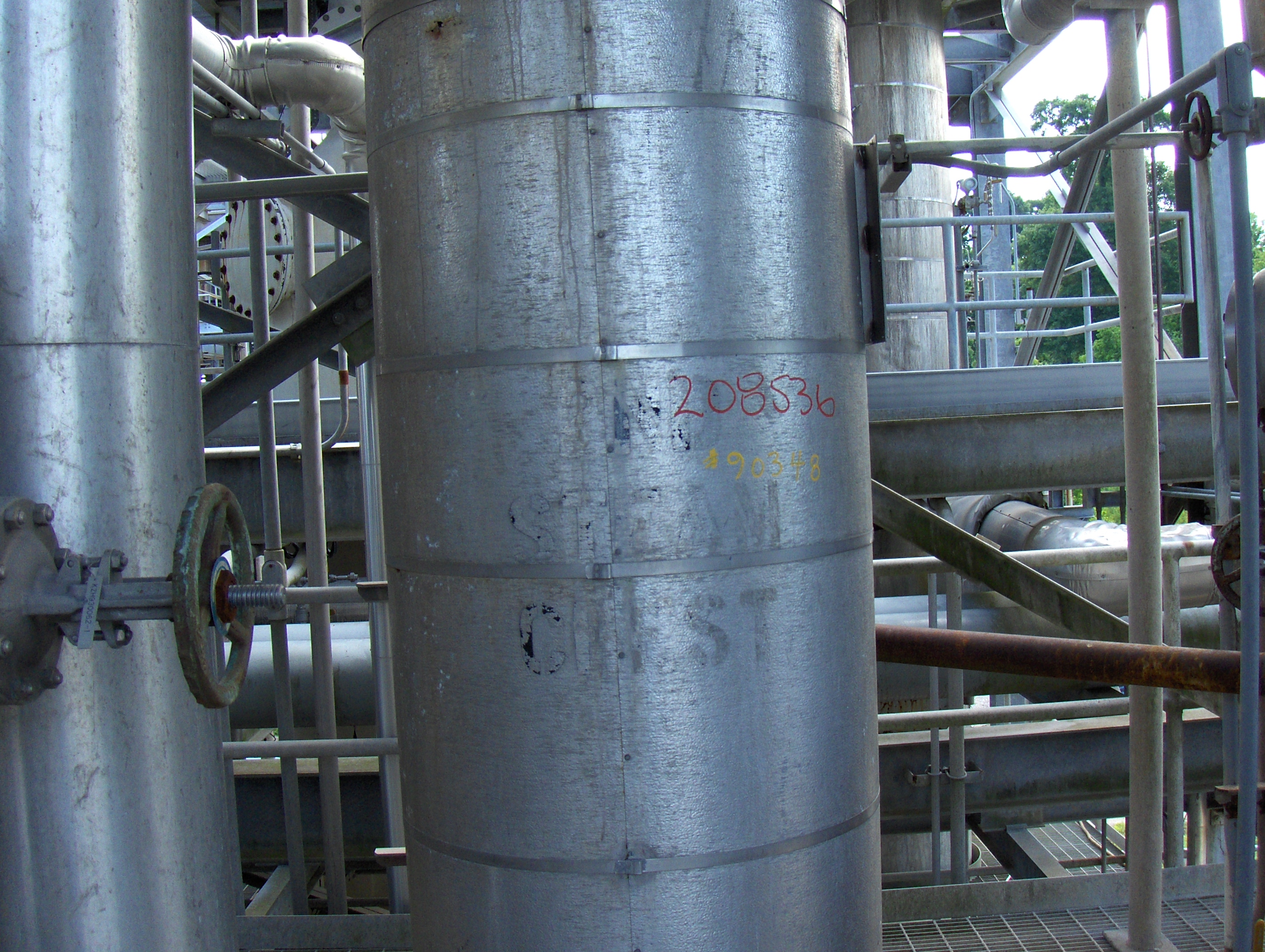 IPP# 208536, 142.4 m² (1,533 ft²)  Stainless Steel 316 Shell and Tube Heat Exchanger For Sale