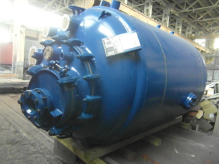 Glasslined DeDietrich SA Batch-Type Agitated Reactor