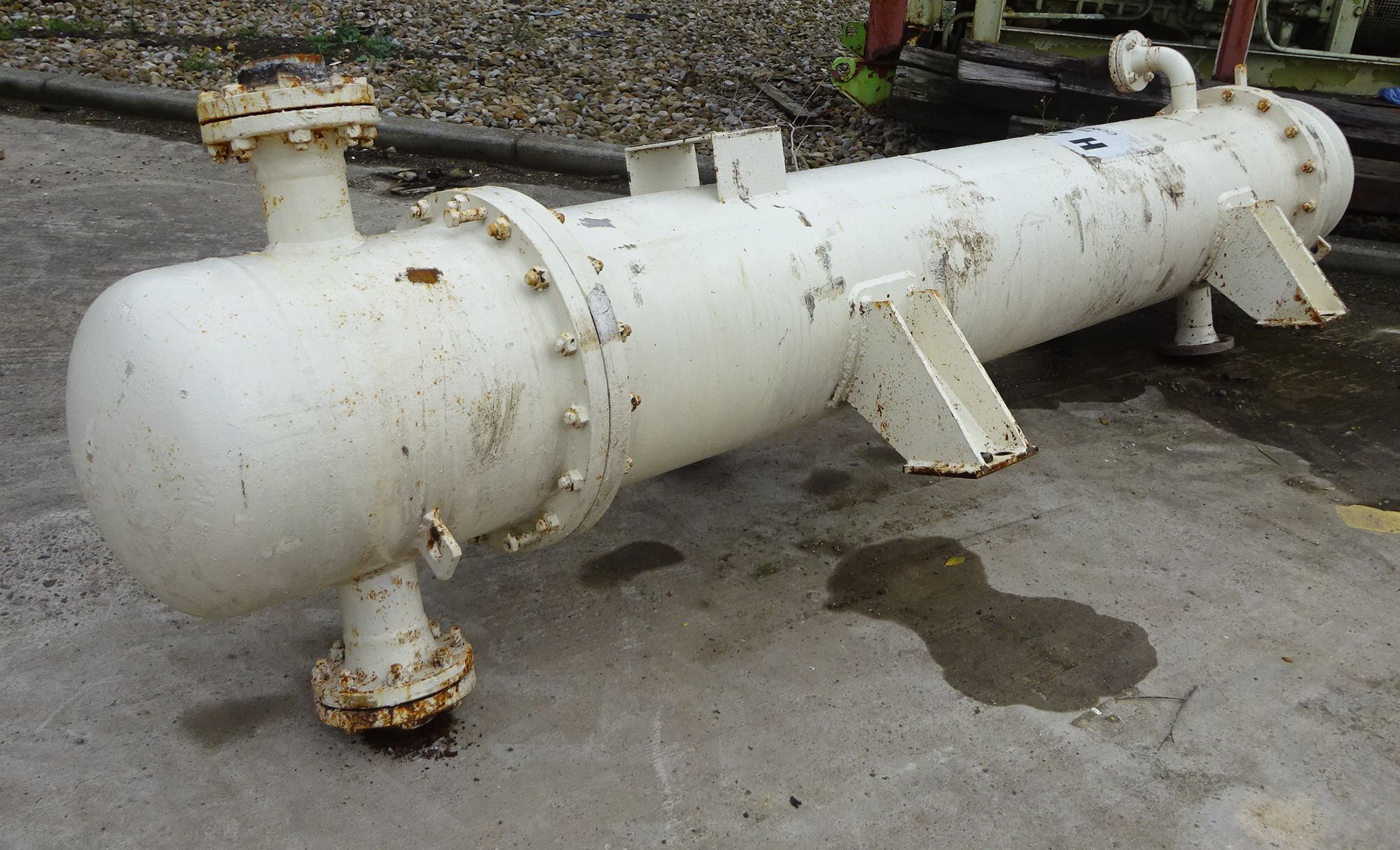 IPP# 209944, 27.8 m² (299.2 ft²)  Stainless Steel 316 Shell and Tube Heat Exchanger For Sale