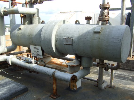 IPP# 209952, 33.5 m² (361 ft²)  Stainless Steel 316 Shell and Tube Heat Exchanger For Sale