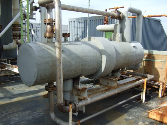 IPP# 209952, 33.5 m² (361 ft²)  Stainless Steel 316 Shell and Tube Heat Exchanger For Sale