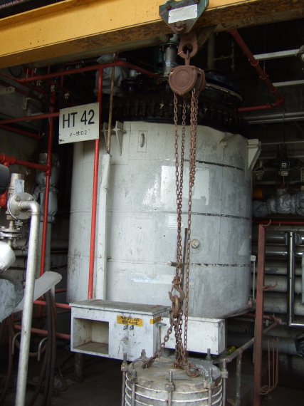 IPP# 209998, 1,892 L (499.8 gallons)  Glasslined Batch-Type Agitated Reactor For Sale