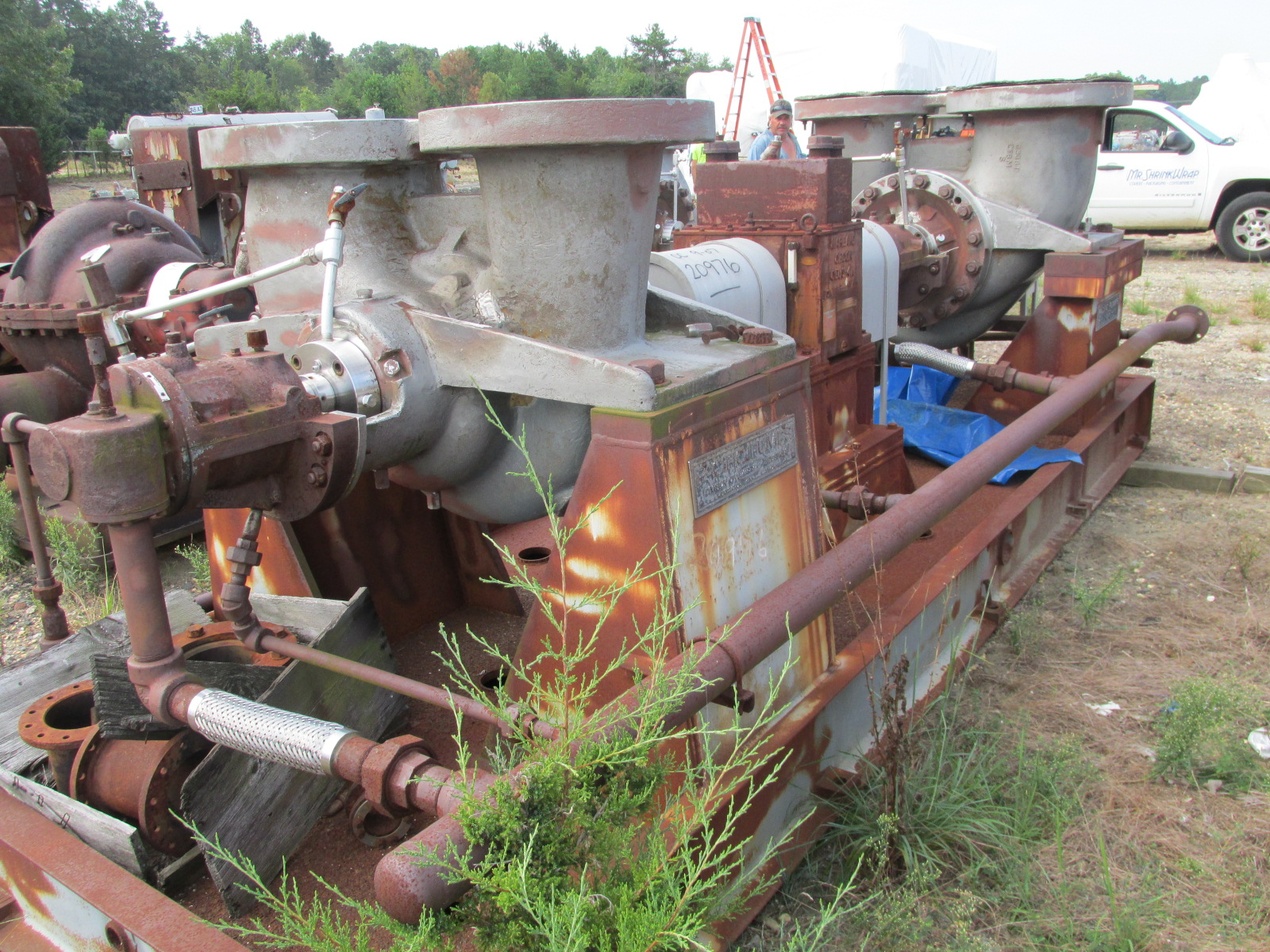 IPP# 20976, 2,026 m3/h (8,922 GPM) Unused Stainless Steel 317 Centrifugal Pump For Sale