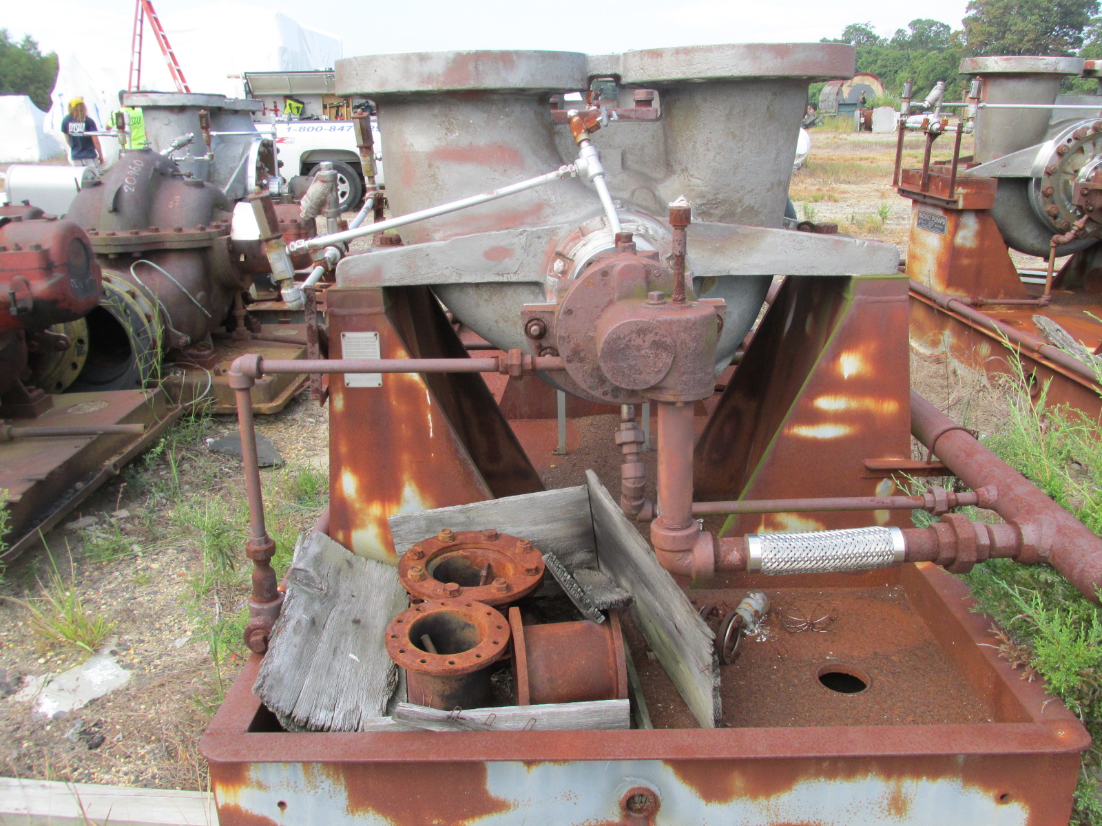 IPP# 20976, 2,026 m3/h (8,922 GPM) Unused Stainless Steel 317 Centrifugal Pump For Sale