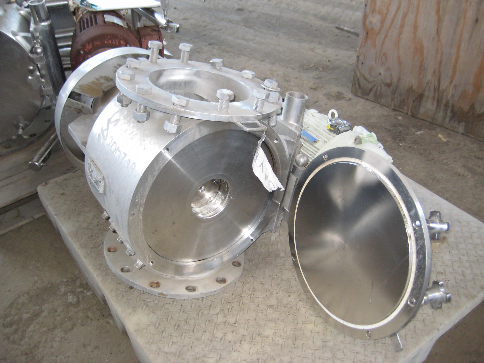 IPP# 200799, 254 mm (10 in)  Stainless Steel 316 Rotary Feeder For Sale