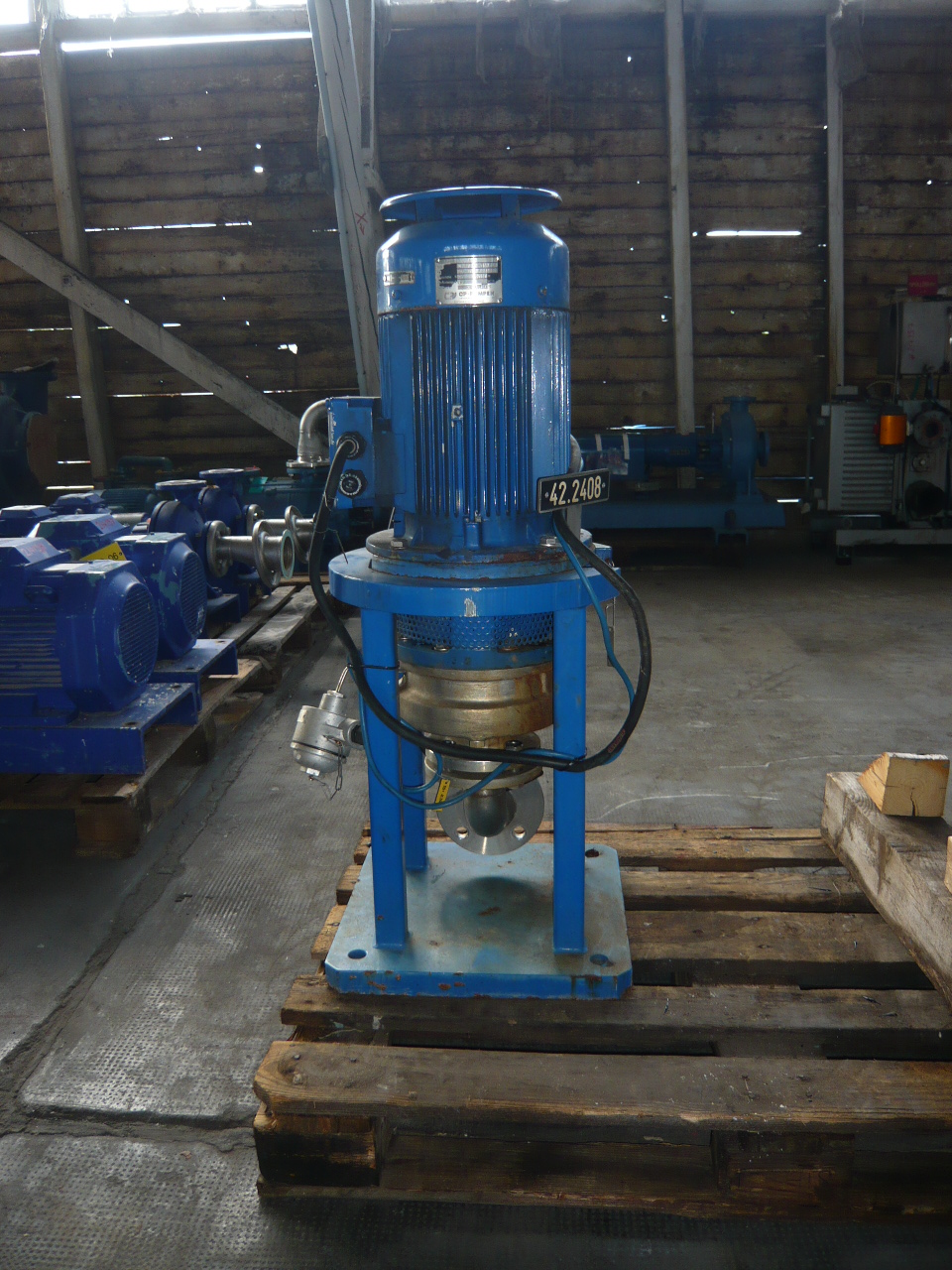 IPP# 200959, 10 m3/h (44 GPM)  Stainless Steel 316 Centrifugal Pump For Sale