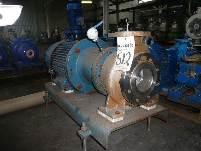 IPP# 200968, 90 m3/h (396.3 GPM)  Stainless Steel Austentic Centrifugal Pump For Sale