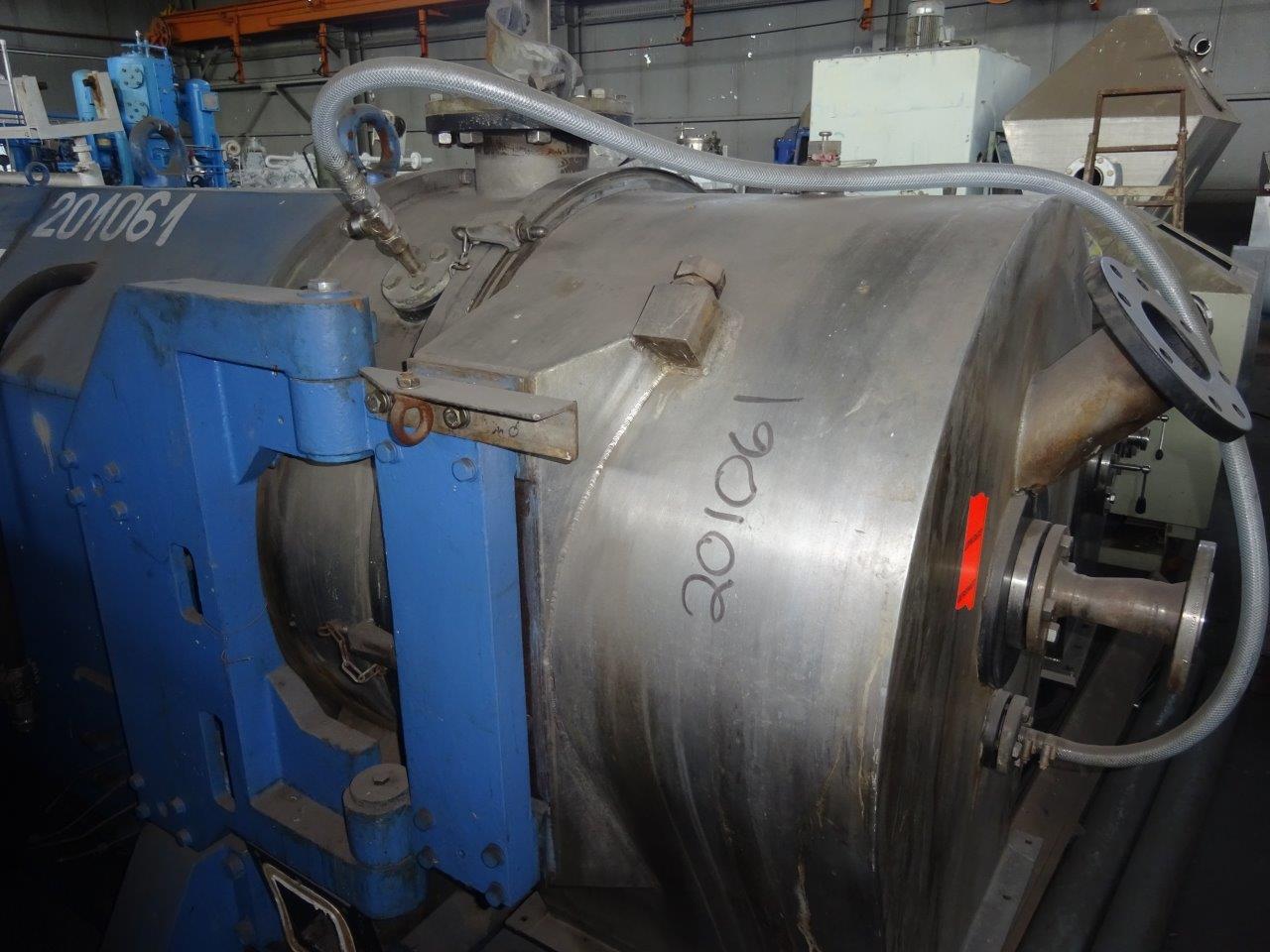 IPP# 201061, 600 mm (23.6 in)  Lined  Centrifuge-Inverting Filter For Sale