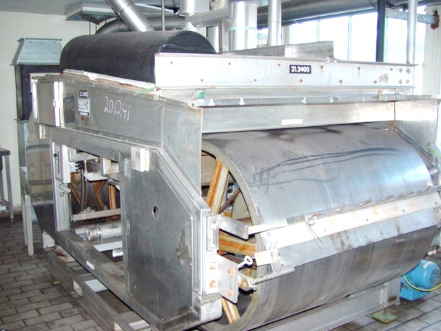 IPP# 201241, 1,200 mm (47.2 in)  Stainless Steel 316  Dryer-Flaker Drum and Belt For Sale