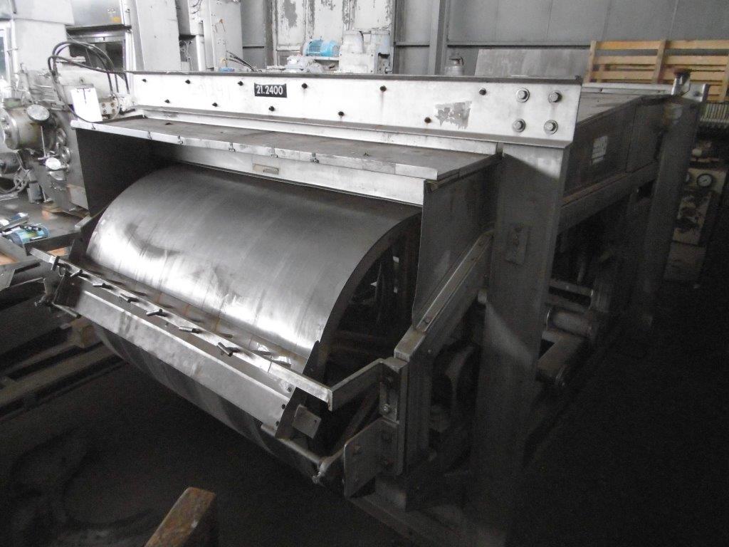 IPP# 201241, 1,200 mm (47.2 in)  Stainless Steel 316  Dryer-Flaker Drum and Belt For Sale