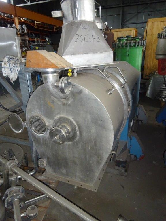 IPP# 201243, 600 mm (23.6 in)  Stainless Steel 316  Centrifuge-Inverting Filter For Sale