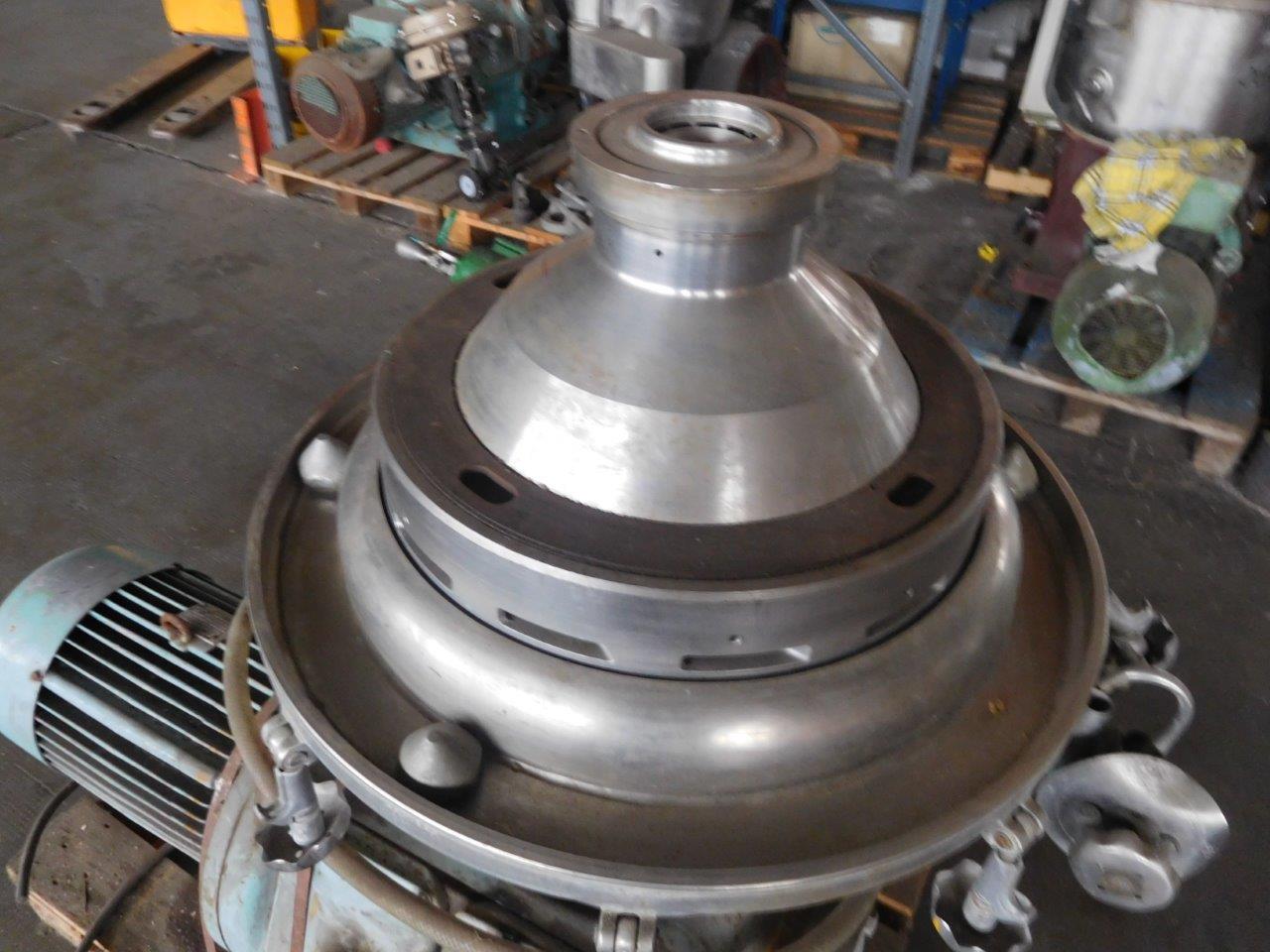 IPP# 201482, 15 kW (20.1 HP)  Stainless Steel Other  Centrifuge-Disc Bowl For Sale