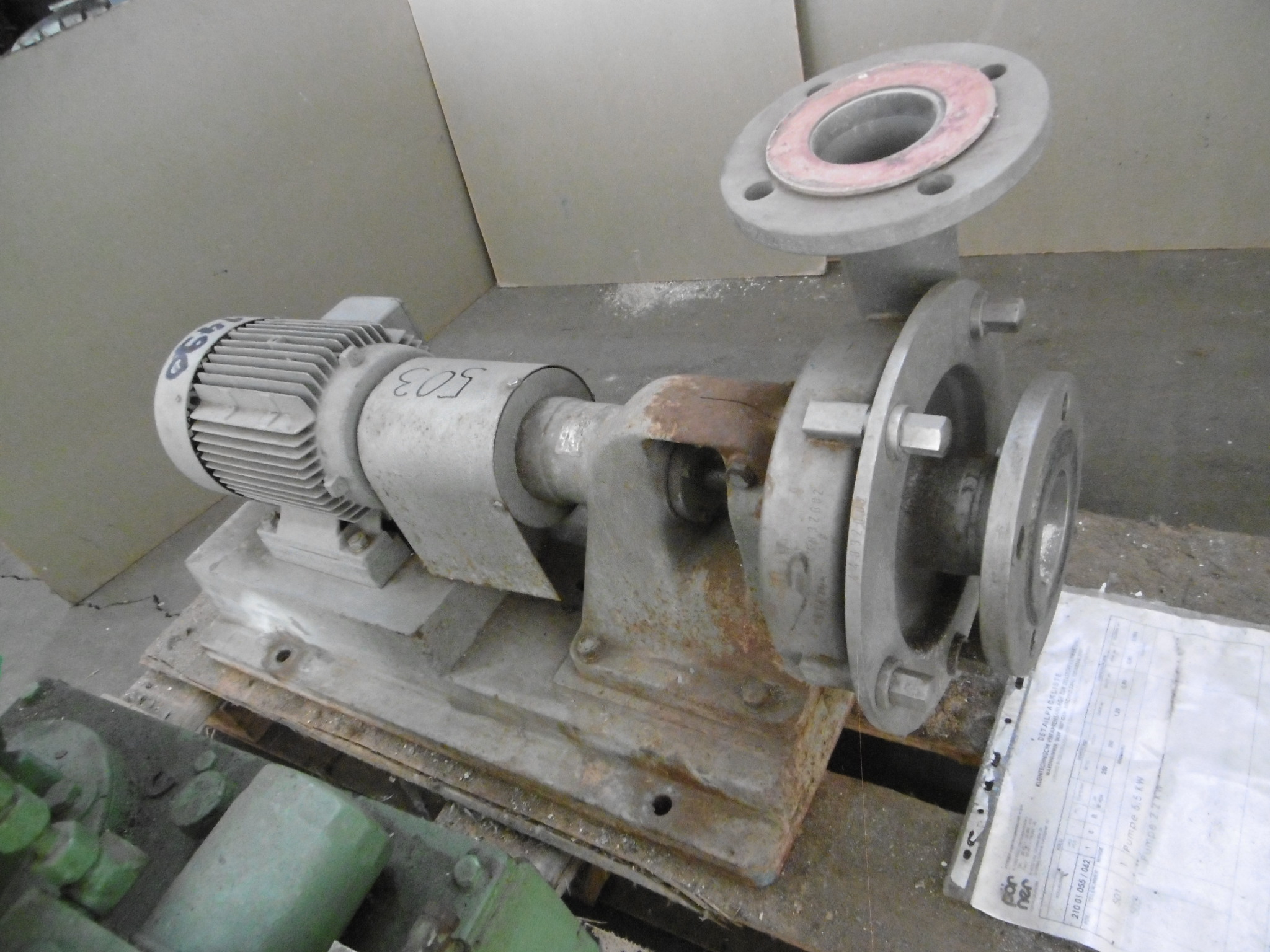 IPP# 201490, 90 m3/h (396.3 GPM)  Stainless Steel Other Centrifugal Pump For Sale