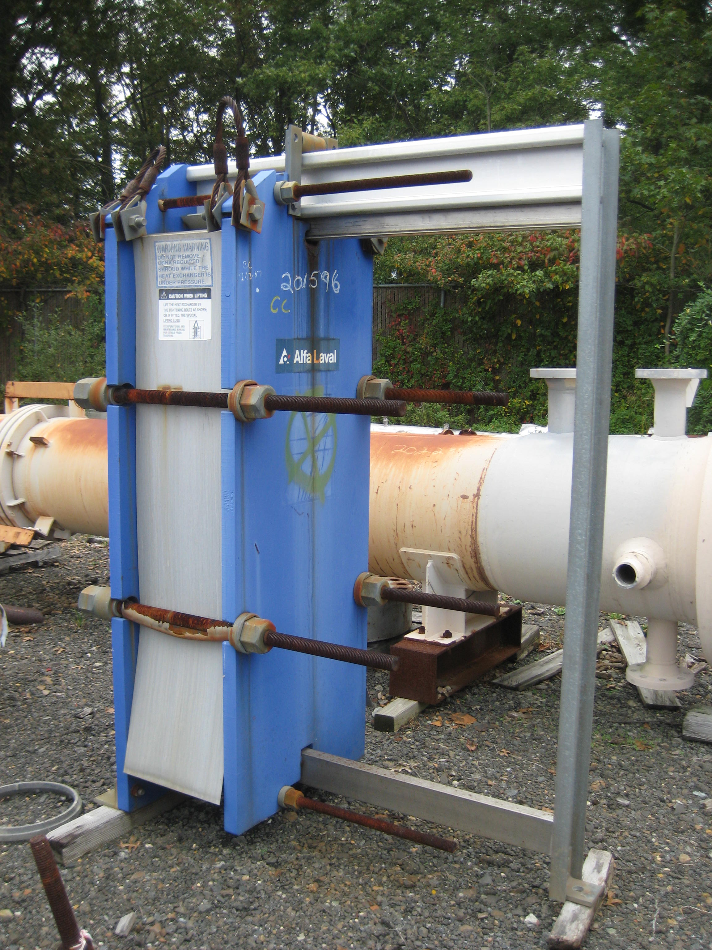 IPP# 201596, 48.3 m² (520 ft²)  Hastelloy - C276 Plate and Frame Heat Exchanger For Sale