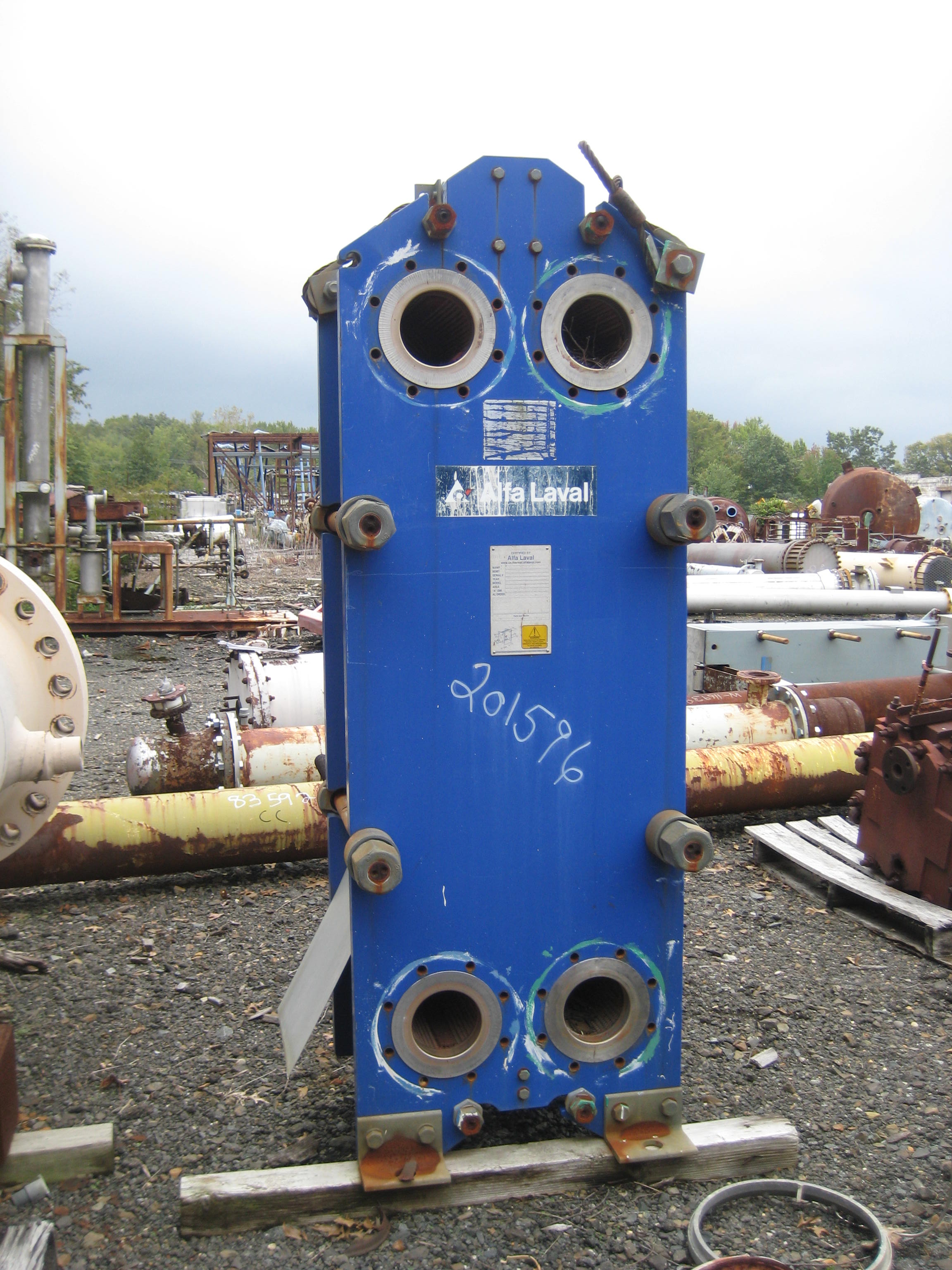 IPP# 201596, 48.3 m² (520 ft²)  Hastelloy - C276 Plate and Frame Heat Exchanger For Sale